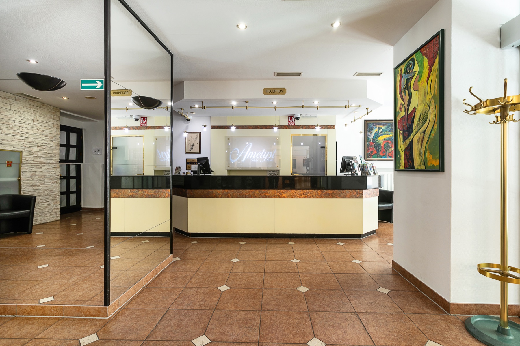 Interiér Hotelu Ametyst Praha